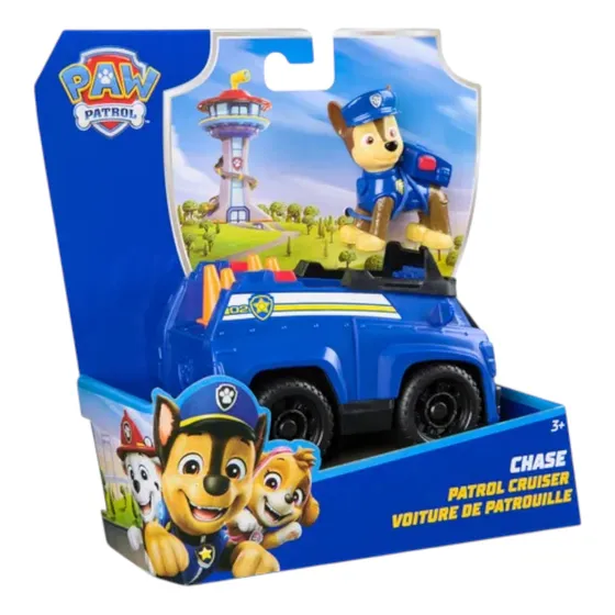 Paw Patrol Vehículo Con Personaje 16 Cm  