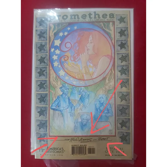 Hq Promethea 31 Alan Moore Autografada