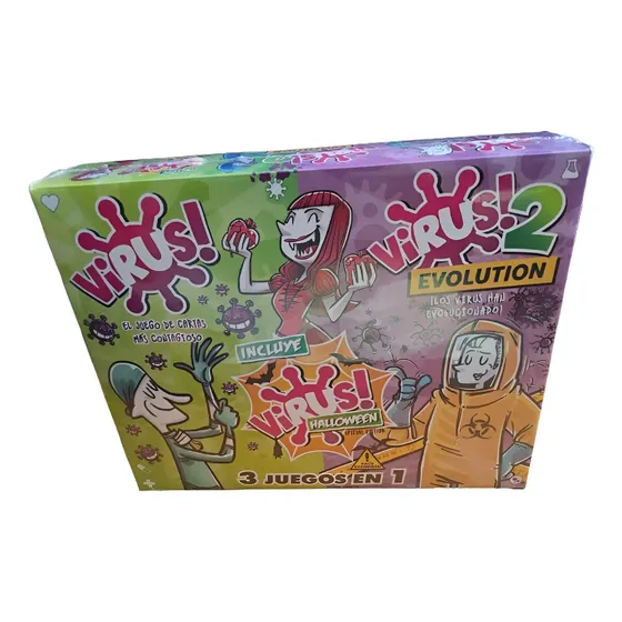 Juego De Estrategia Virus 1 Y 2 + Halloween - Genérica | Cuotas sin interés