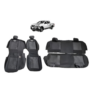 Fundas De Asiento Np300 2016-2021 (bordado) Doble Cabina Fundas De Asiento Np300 2016-2021 (bordado) Doble Cabina
