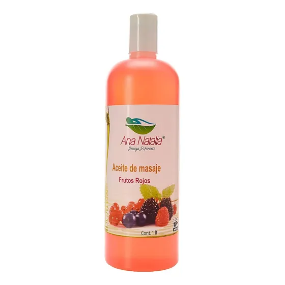 Aceite Masaje Corporal Frutos Rojos Spa 1 Lt Tipo de envase PET
