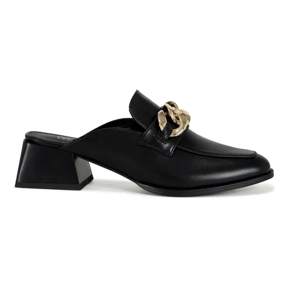 Zapato Mujer Negro Via Uno 12531501