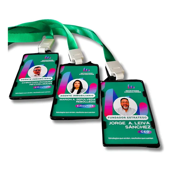 Credencial Pvc Personalizada Para Estudiantes Y Empresas