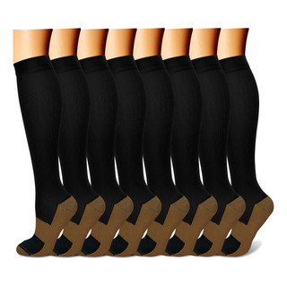 Calcetines De Compresión De Cobre For Hombres Y Mujeres (8 Calcetines De Compresión De Cobre For Hombres Y Mujeres (8