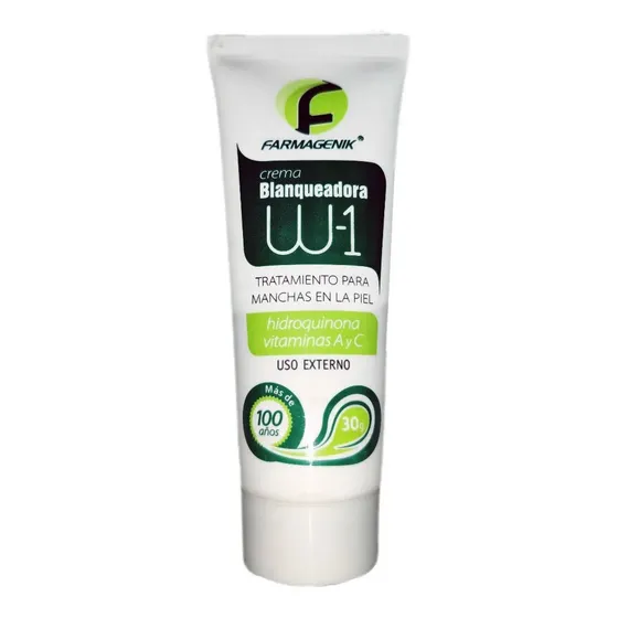 Crema Blanqueadora W1 Original Para Las Mancha Rostro Y Piel