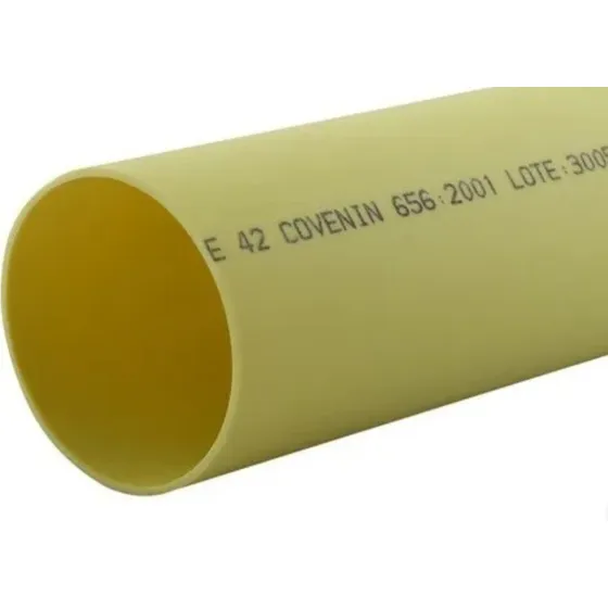 Tubo De 6 Pulgada Pvc  Aguas Negras  Semireforzado