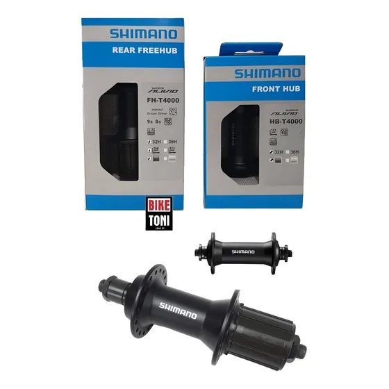 Par Cubo Shimano Alivio V-brake 32f  Fh-t4000 (deore/slx)