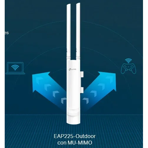  Access Point Mesh Eap225-outdoor Wif-fi Exterior/interior 