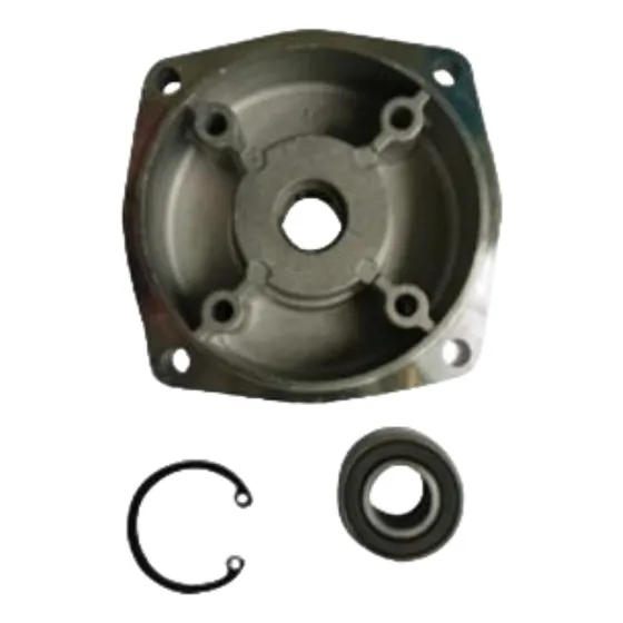 Tapa Para Motobomba 1 Con Balero Y Seguro