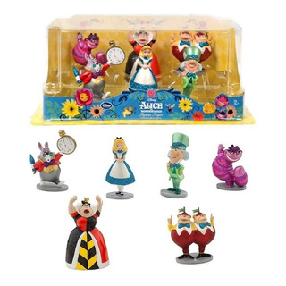 Playset Miniaturas Alice Pais Das Maravilhas Original Disney Playset Miniaturas Alice Pais Das Maravilhas Original Disney
