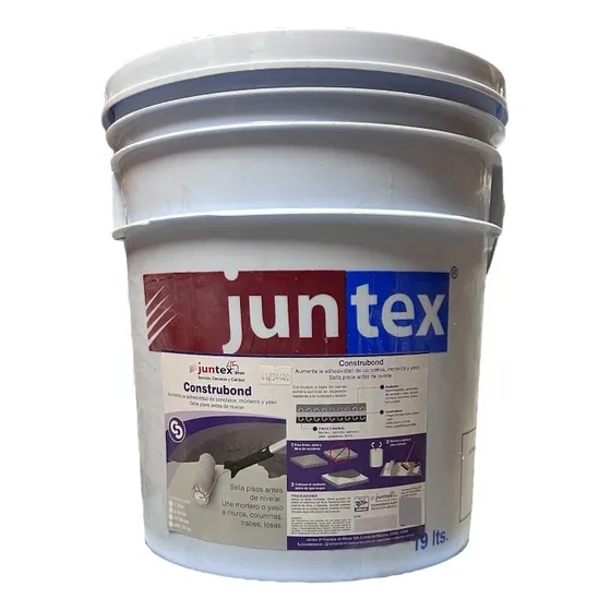 Adhesivo Para Mortero Y Concreto 19lt Construbond Aj22-19 Blanco