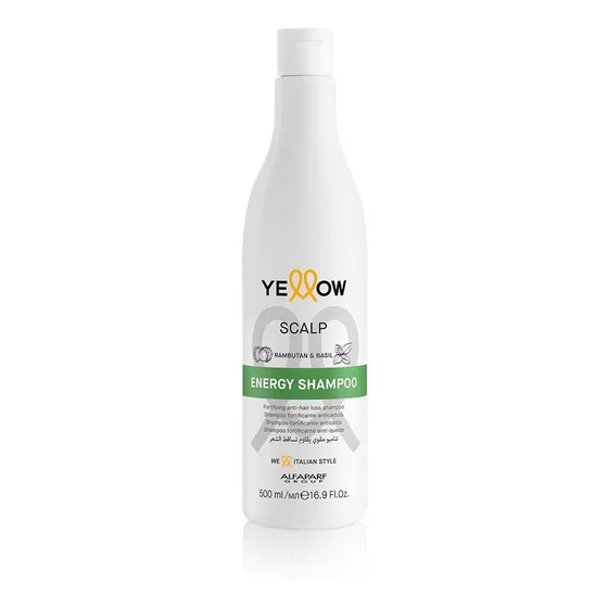 Shampoo Fortificante Anticaída Yellow 500 Ml