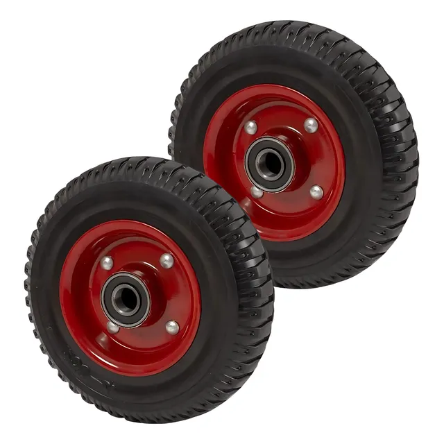 Ruedas De Caucho Macizas 8 Pulgadas Yegua Carro Muebles