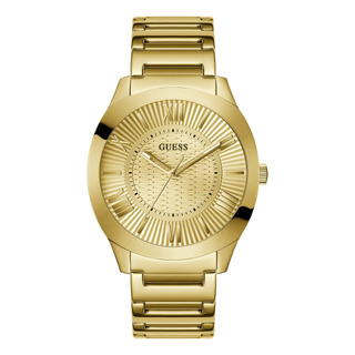 Reloj Guess Para Hombre, Pulsera Dorada De 44 Mm Con Esfera Reloj Guess Para Hombre, Pulsera Dorada De 44 Mm Con Esfera