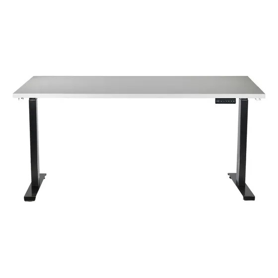 Mesa Regulagem Altura Elevate 320 Preta 120x70cm Com Tampo