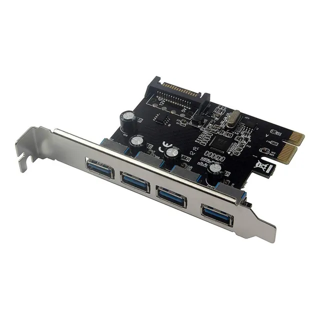 Tarjeta Pci Express Usb 3.0 4 Puertos Alimentación Sata Jwk
