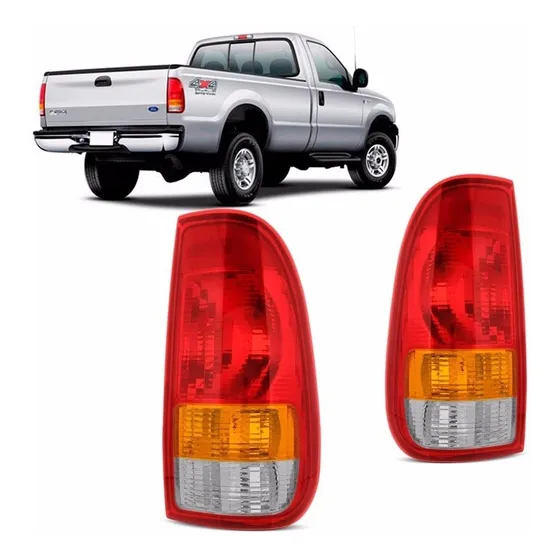 Juego X2 Opticas Traseras Ford F100 Duty 1999 Al 2013 Orig