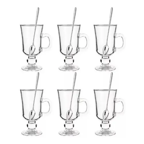 Tazas  Para Cappuccino Capuchino X6 De 250 Ml En Caja 
