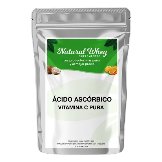 Vitamina C Ácido Ascórbico 1kg Premium En Polvo Natural Whey