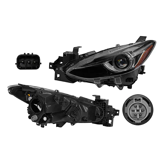 Faro Mazda 3 2014 - 2016 4 Y 5 Puertas P/foco Xenon Depo Izq
