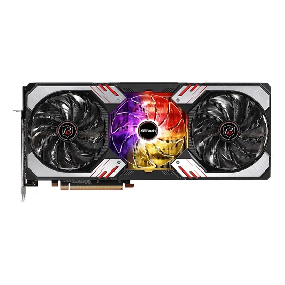 Placa De Video Amd Asrock Phantom Gaming Rx 6800xt 16gb Express 4.0 X16 Gddr6