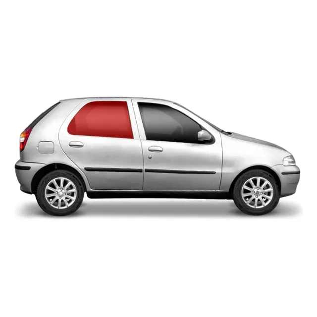 Vidro Porta Palio 96 A 2017 4 Portas Traseira Lado Direito