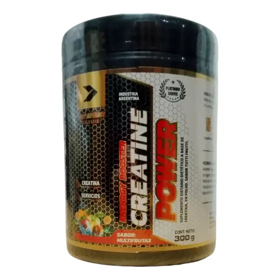 Creatina Power Micronizada 300 Gr Body Advance Sabor Multifruta