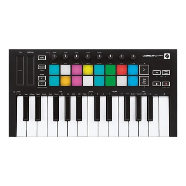 Teclado controlador USB Novation Launchkey Mini Mk3