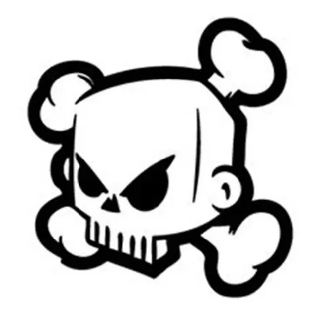 Calco Para Auto Calavera Ken Block Calcomanía