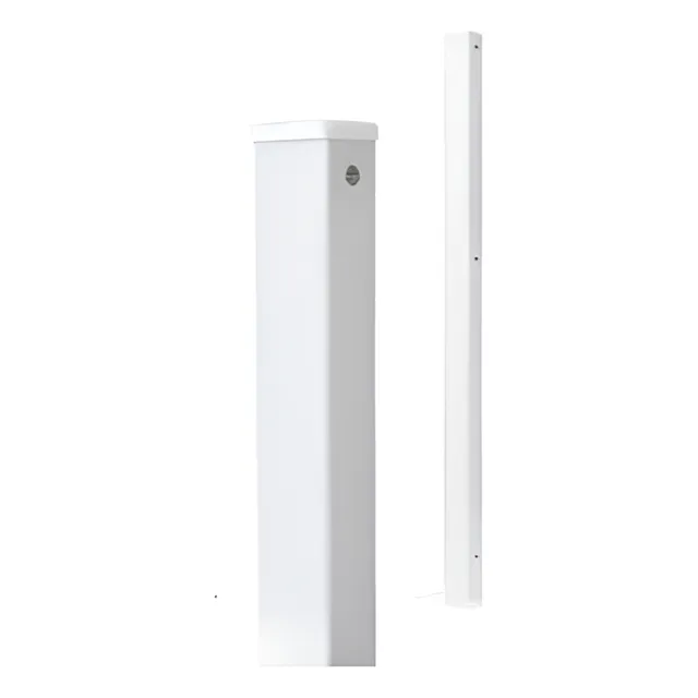 Poste Para Tela Gradil Parafusar Morlan, Branco 2,08 Metros