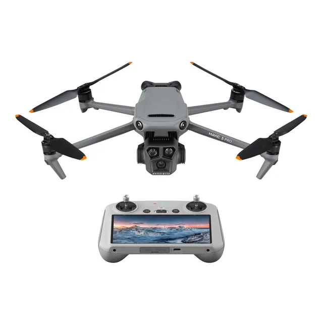 Dron Dji Mavic 3 Pro Dji Rc Control De Pantalla Cámara 5.1k
