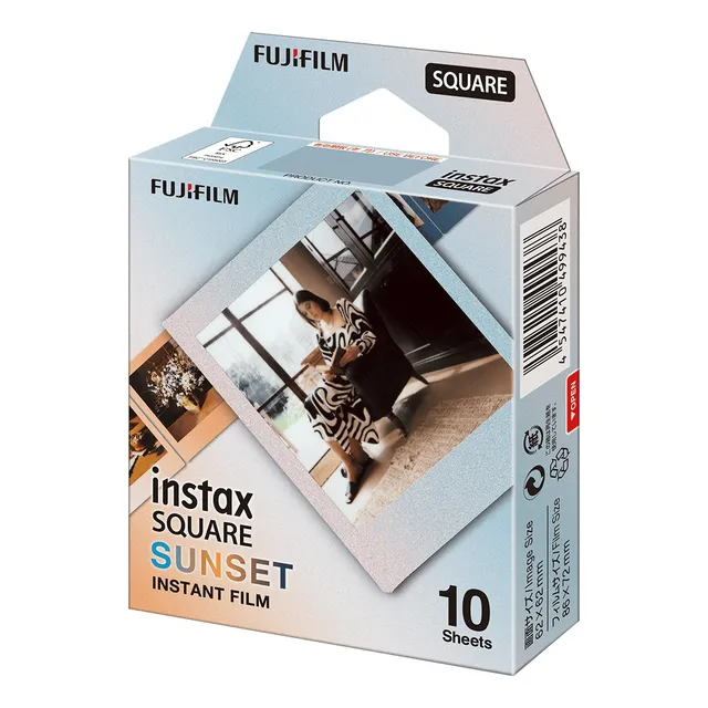 Rollo Fujifilm Instax Square Sunset 10 Fotos Instant