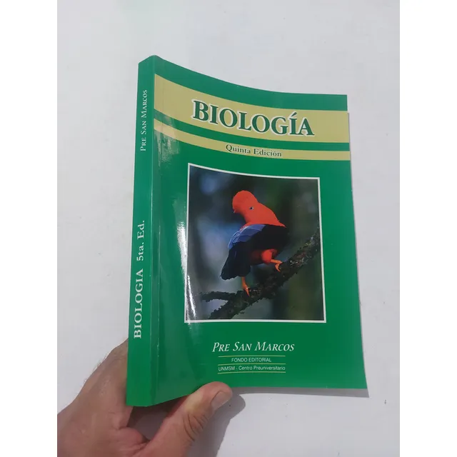 Libro Biología Pre San Marcos 5° Edición