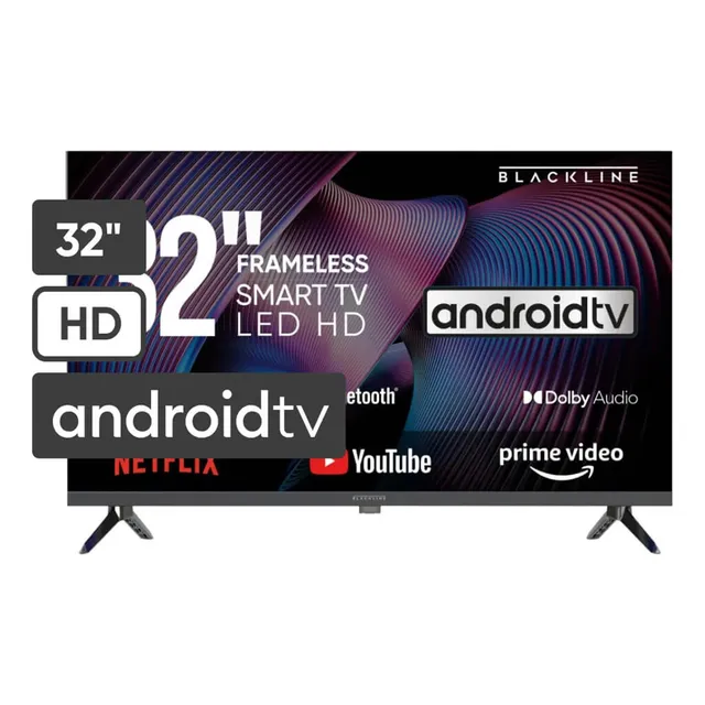 Televisor 32 Hd Blackline Android Tv Bl-tv32heg5f4pe Led