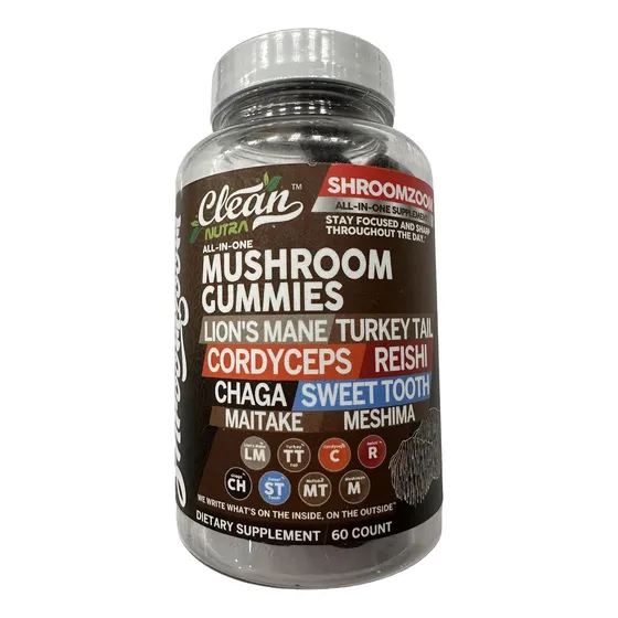 Suplemento Clean Melena De Leon 60 Gomitas