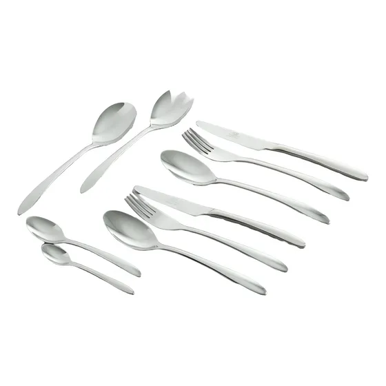 Set X 50 Cubiertos Cuchillo Asado Volf Duna Acero Inoxidable