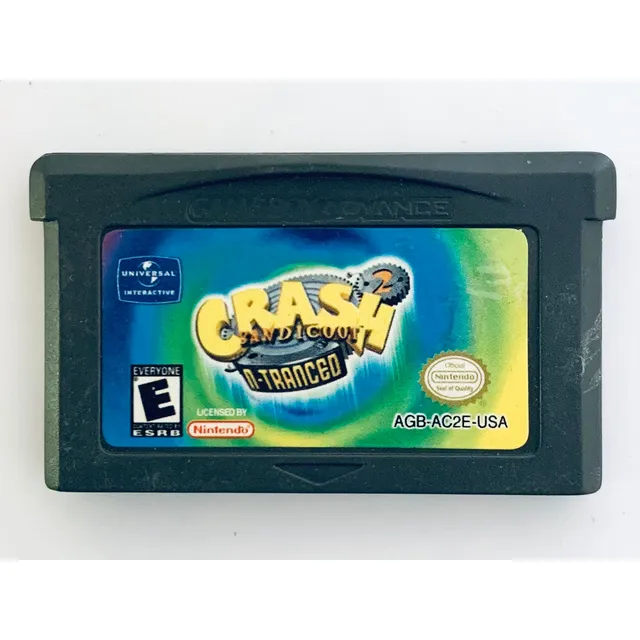 Crash Bandicoot 2 N-tranced - Gameboy Advance - Sp - Micro