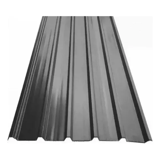 Chapa Trapezoidal Calibre 24 Color Gris Grafito