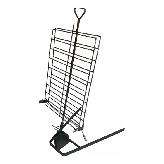 Cruz Para Costillar De Hierro Del 6 Con Base - Ideal Asados