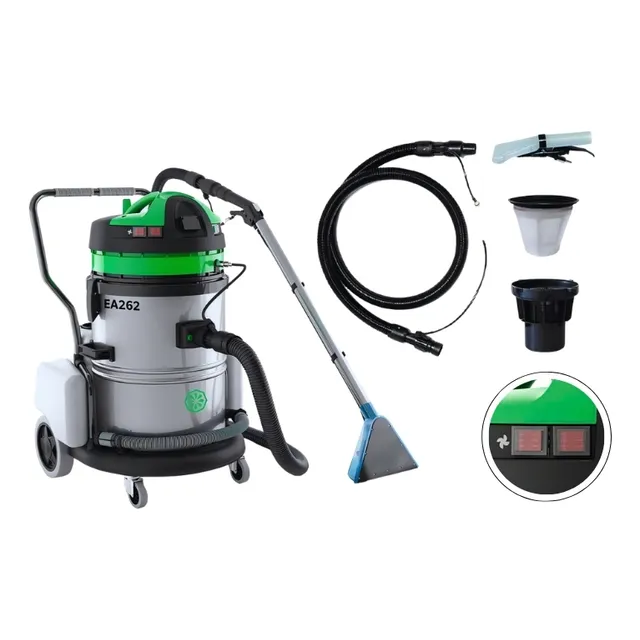 Extratora A262 Ipc Prateado Preto E Verde 62l 220v 