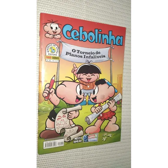 Gibi Cebolinha - Nº 40 - Panini Comics ( 1732 )