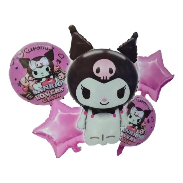 Set De Globos Kuromi