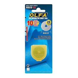 Repuesto Olfa Rb28-10 Para Cutters Rty-1/g, Rty-1/dx Repuesto Olfa Rb28-10 Para Cutters Rty-1/g, Rty-1/dx