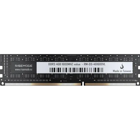 Memória Ram 4gb Ddr3l | Rise Mode | 1600mhz | Desktop