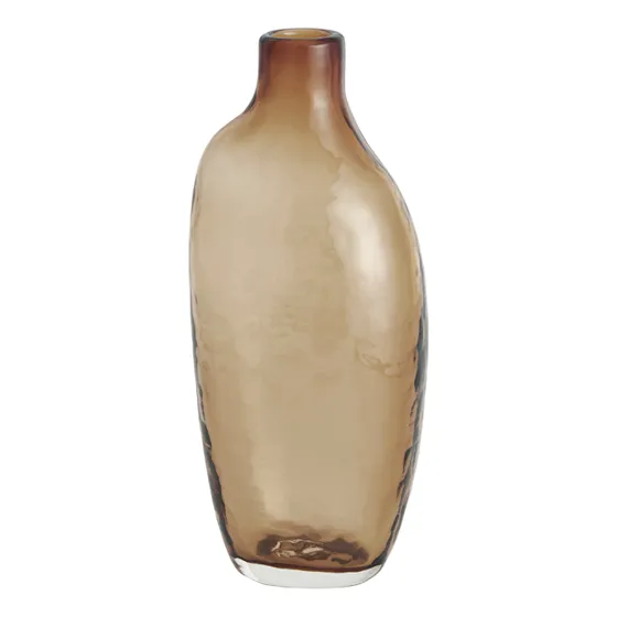 Vaso Decorativo Mesa Chão Ornamento Orgânico Vidro Grande