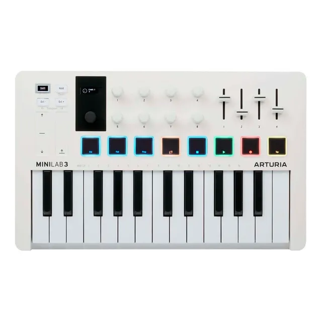 Arturia Minilab 3 Controlador Midi 25 Teclas 8 Pads Y Knobs