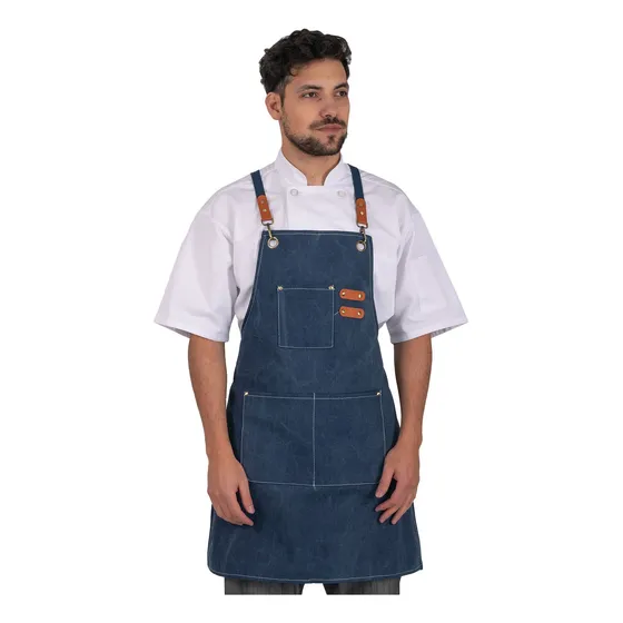 Delantal Chef Cocinero Barbero Crafter Barista Parrillero