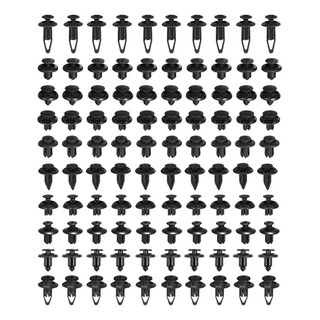 A Set De 100 Clips Sujetadores For Coche.retenedor Parachoq A Set De 100 Clips Sujetadores For Coche.retenedor Parachoq