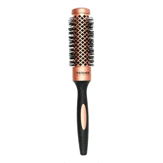 Cepillo De Brushing Termix Evolution Rose Gold Termico 28mm Color Rosa Dorado