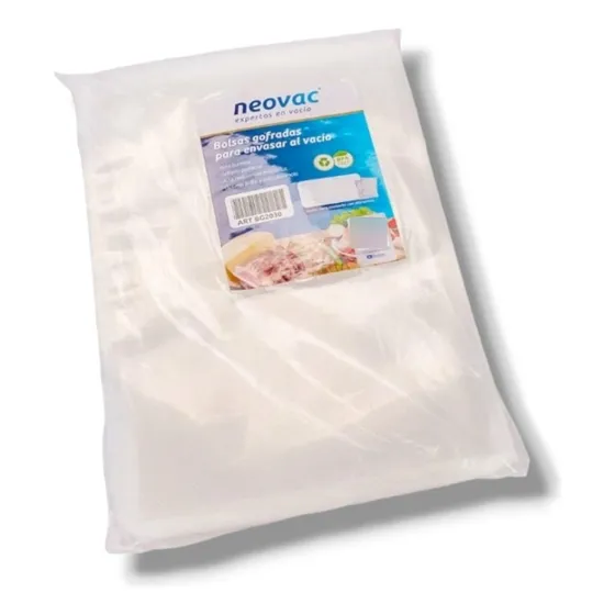 Bolsas Para Vacio Gofradas Neovac 20 X 30 Cm X 50 Unidades